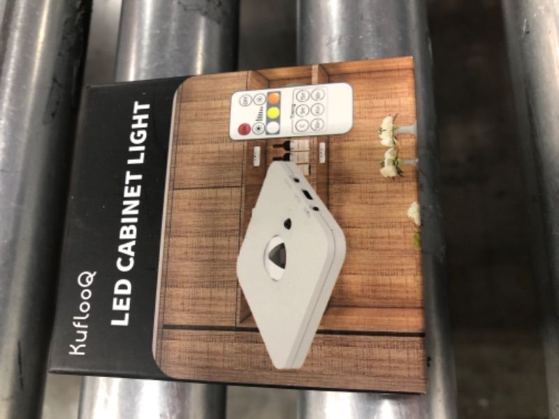 LED Puck Lights with Remote,Wireless Under LightsBattery Powered, 3 Color Light