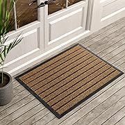 Photo 1 of  Extra Durable Door Mat - Dirt Trapping Outdoor Welcome Mats - Non-Slip Outdoor Door Mats - Low Profile Front Door Mat - Doormat - Door Mats Indoor