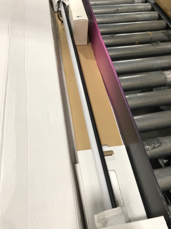 Photo 1 of Philips Hue Compact Smart Light Tube, Black - White and Color Ambiance LED Color-Changing Light - 1 Pack - Sync with TV, Music, and Gaming - Requires Bridge and Sync Box - Control with App or Voice Compact Tube Black