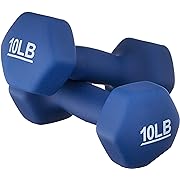 Photo 1 of Basics Neoprene Coated Hexagon Workout Dumbbell Hand Weight