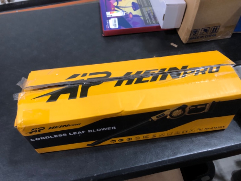 Photo 1 of HEINPRO Cordless Leaf Blower Compatible with Dewalt 20V Max Battery Up to 200MPH Small Electric Leaf Blower, 3 Speeds Mode, Battery Powered Mini Leaf Blowers for Patio (Battery not Included)