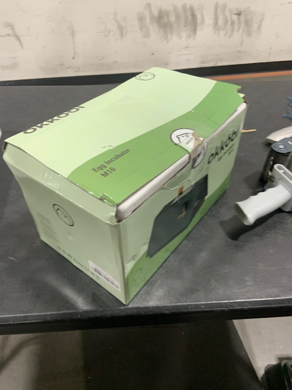 Photo 1 of Incubators for Hatching Eggs - Ideal All Ages | Egg Incubator with Automatic Egg Turning and Humidity Control - Integrated Egg Candler - 10 Eggs - Okkobi M10