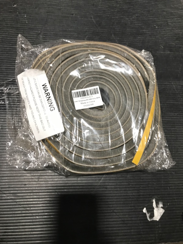 Photo 1 of KAKICLAY 32.8Ft Self Adhesive Weather Stripping Seal for Sliding Windows & Doors, Brush Weatherstripping Felt Draft Stopper for Side of Door Insulation Soundproofing Inserts,0.35”Wide x0.35”Thick