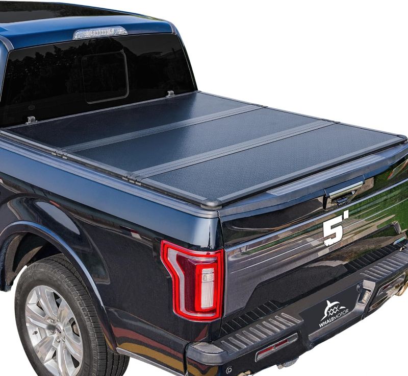 Photo 1 of Hard Folding Truck Bed Tonneau Cover Compatible with Nissan Frontier 2005-2011  dodge Dakoda 