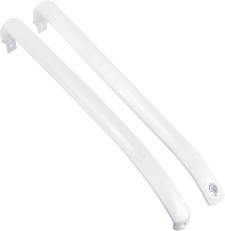 Photo 1 of WR12X22148 Refrigerator Door Handle Set by AMI- Replaces AP5949272,B072HYK3VQ,GTH17GBEDRWW?GTH18GBD4RWW 