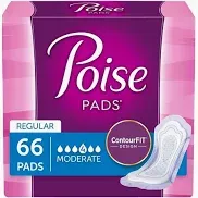 Photo 2 of Poise Ultra Thin Incontinence Pads for Women