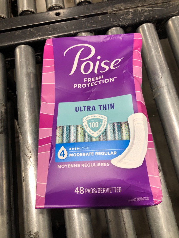 Photo 2 of Poise Ultra Thin Incontinence Pads for Women