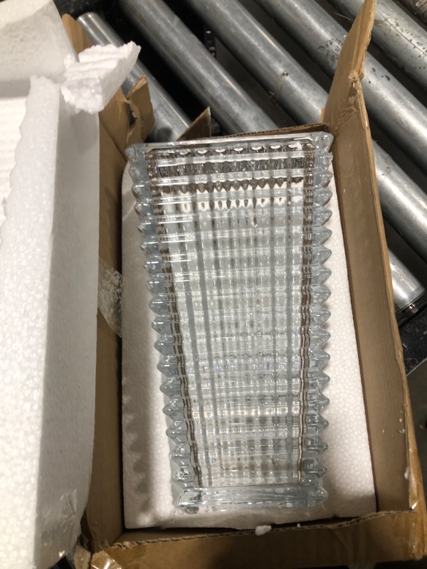 MCMCNCUIU Crystal Vase, Large Crystal Vase for Flowers, Clear Glass