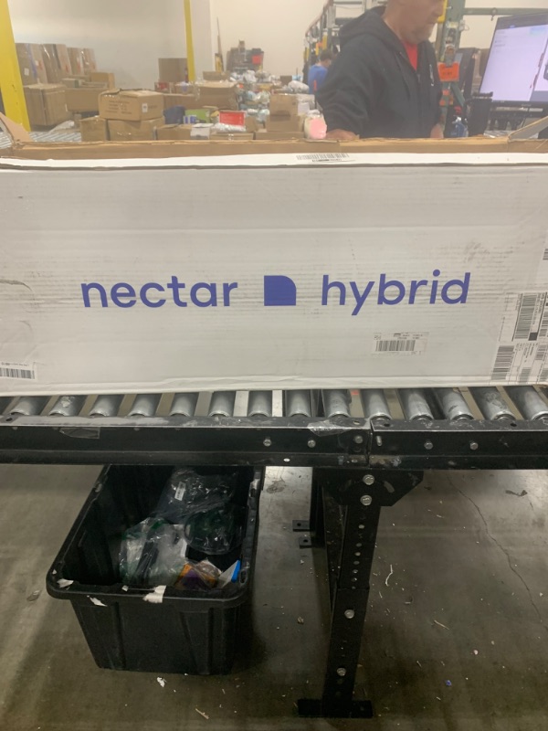 Photo 1 of Nectar Premier Hybrid King Mattress 13 Inch - Medium Firm Memory Foam - Steel Springs - Heat Wicking Cooling Technology - 365-Night Trial - Forever Warranty,White