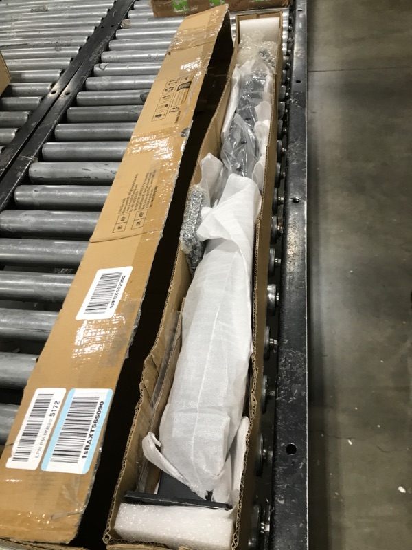 VEVOR Cable Railing Post, 36" x 2" x 2" Steel 30° Angled Hole Stair