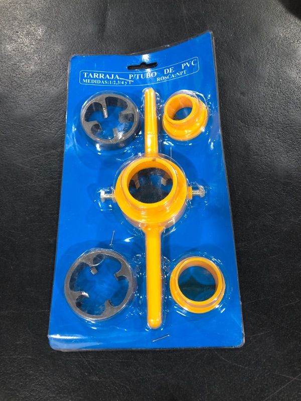 Photo 1 of 6 Pcs  Threading Plumbing Tool PVC Thread Maker NPT Round Die Set Pipe Threader Plumbing Thread Mold 1/2 inch 3/4 inch 1 inch