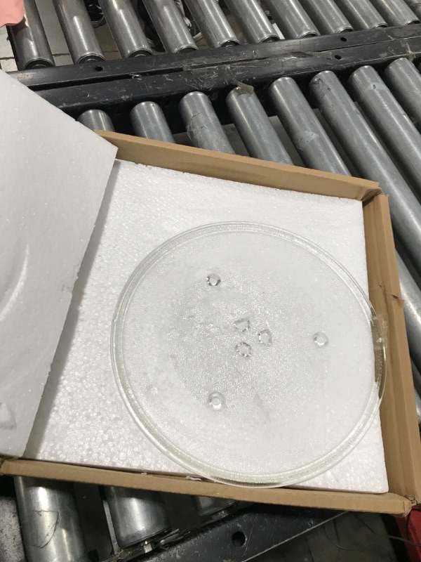 Photo 2 of 12" Microwave Replacement Turntables, Microwave Glass Plate Compatible with Whirlpool - The Exact Replacement Part of W11367904/ W10337247/ AP6892124/ W11335034/ WPW10337247 etc – Dishwasher Safe