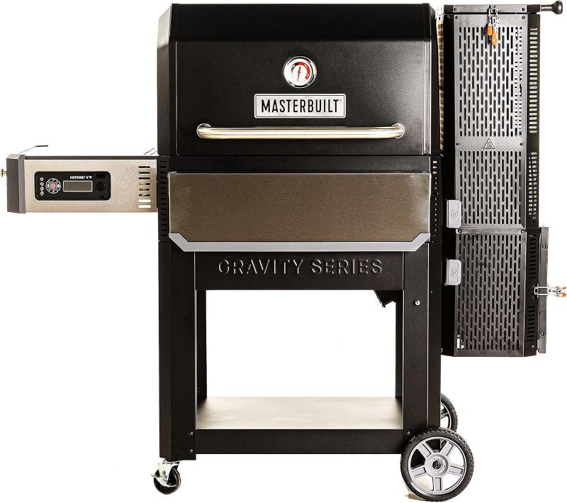 Photo 1 of Masterbuilt® Gravity Series® 1050 Digital Charcoal Grill and Smoker with Digital Control, App Connectivity and 1,050 Cooking Square Inches in Black, Model MB20041220
