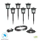 Photo 1 of Hampton Bay
Miramar 5-Watt Equivalent Low Voltage Black Integrated LED Outdoor Landscape Path Light Kit (6-Pack)