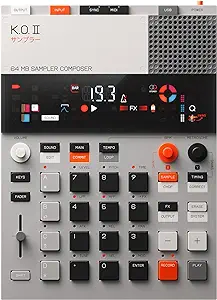 Photo 1 of teenage engineering EP–133 K.O. II sampler, drum machine and sequencer with built-in microphone and effects
