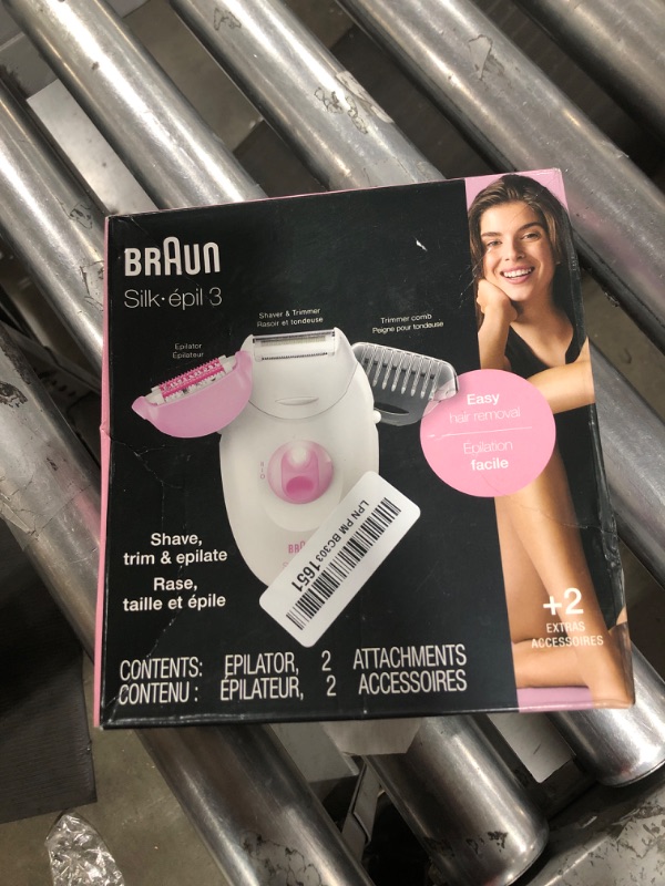 Photo 2 of Braun Silk-epil 3-3270 Epilator, 1 Count