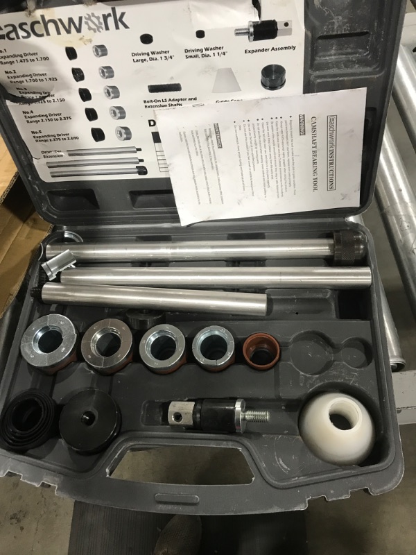 Photo 1 of Cam Bearing Install Tool & Engine Cam Bearing Remove Kit Complete Installation & Removal Chevy LS Engine - Covers Most Domestic and Import Vehicles