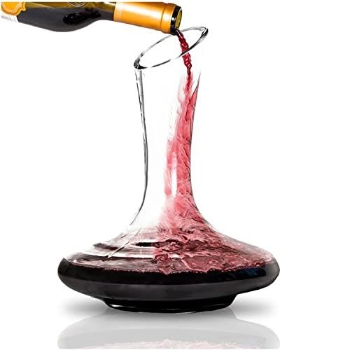 Photo 1 of BTaT- Wine Decanter, 40 Oz, Wine Carafe, Wine Decanters and Carafes, Wine Carafe Decanter, Decanter Wine, Wine Carafe Decanter, Wine Gifts, Small Wine