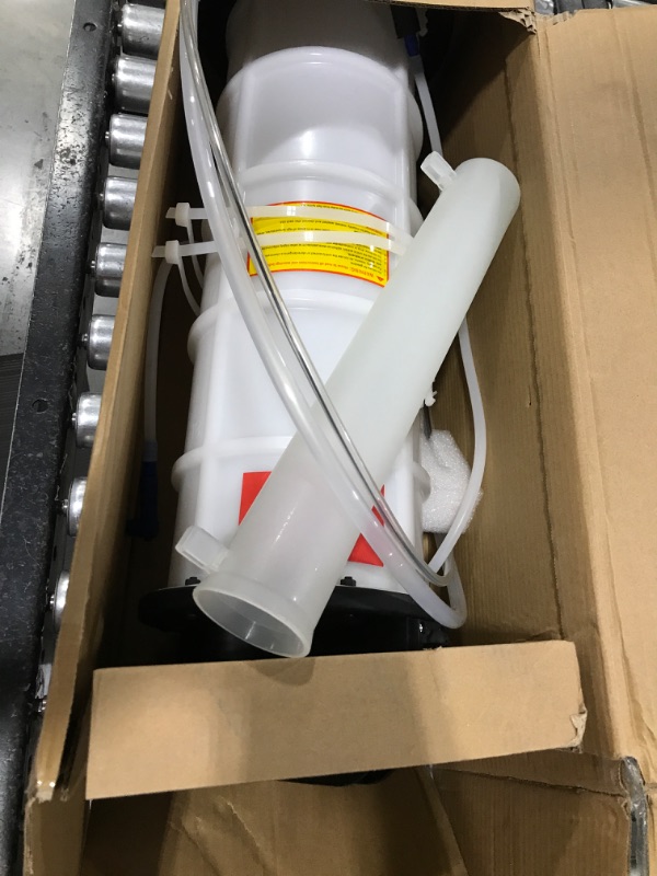 View 2 of BILITOOLS 9L Pneumatic Oil Extractor Automotive Tool 2.4 Gallon Vacuum Oil Fluid Changer Pump for Oil Change with Dipstick & Suction Hose