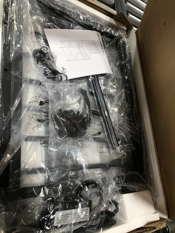 Photo 1 of HOOBRO Kitchen Bakers Rack with Power Outlet, 5-Tier Coffee Bar with Adjustable Wine Rack, Microwave Stand with 10 S-Shaped Hooks, Kitchen Storage Shelf Rack, Rustic Brown BF60UHB01 Rustic Brown + Black