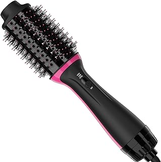Photo 1 of Plus 2.0 Hair Dryer Brush Blow Dryer Brush in One, Professional 4 in 1 One Step Hair Dryer and Styler Volumizer, Hot Air Brush with Negative Ion Anti-frizz Blowout for Drying, Straightening, Salon
