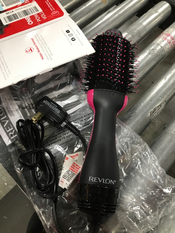 Photo 2 of Plus 2.0 Hair Dryer Brush Blow Dryer Brush in One, Professional 4 in 1 One Step Hair Dryer and Styler Volumizer, Hot Air Brush with Negative Ion Anti-frizz Blowout for Drying, Straightening, Salon
