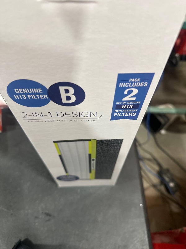 Photo 2 of [ELOWOKE] 2-Pack 4825 HEPA Filter B Compatible with G??rm-Guardian Air Purifier Filter Replacement for Model FLT4825 AC4825 AC4300 and more, 2X H13 HEPA Filters & 8X Act?vated Carbon Pre-Filter