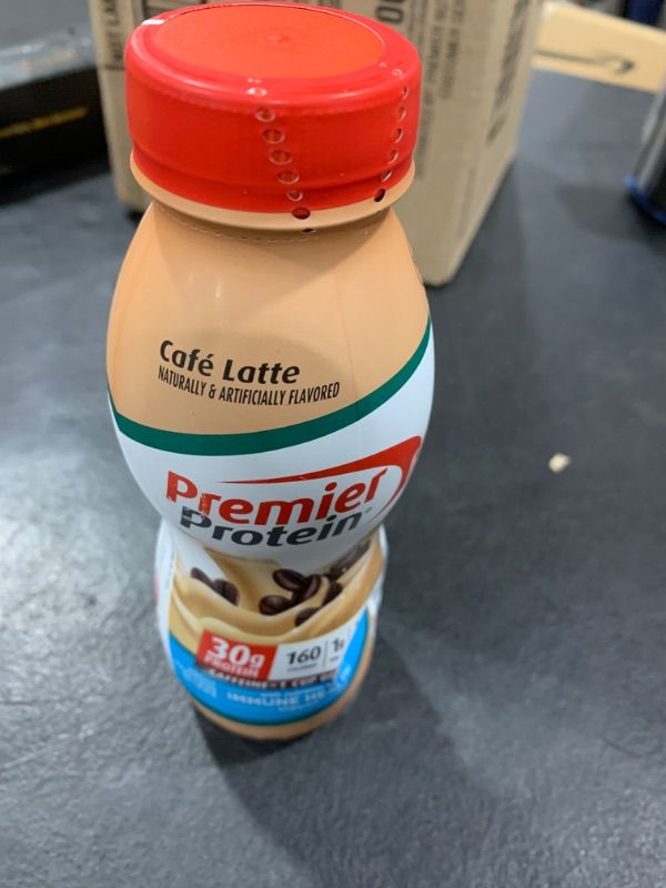 Photo 2 of Premier Protein Shake, Café Latte, 30g Protein, 1g Sugar, 24 Vitamins & Minerals, Nutrients to Support Immune Health, 11.5 fl oz