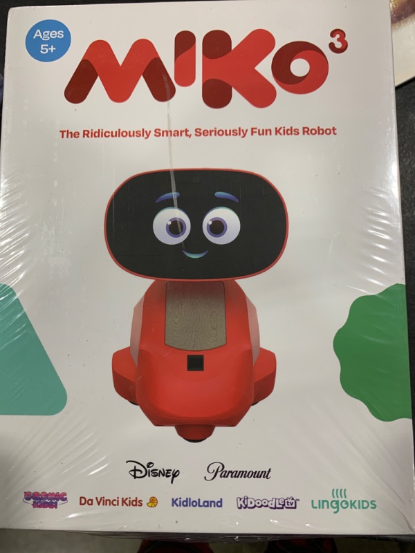 Photo 1 of Miko 3: AI-Powered Smart Robot for Kids | STEM Learning & Educational Robot | Interactive Robot with Coding apps + Unlimited Games + programmable | Birthday Gift for Girls & Boys Aged 5-12