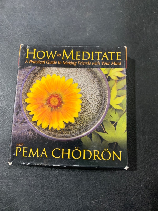 Photo 1 of 
How to Meditate with Pema Chödrön
A Practical Guide to Making Friends with Your Mind