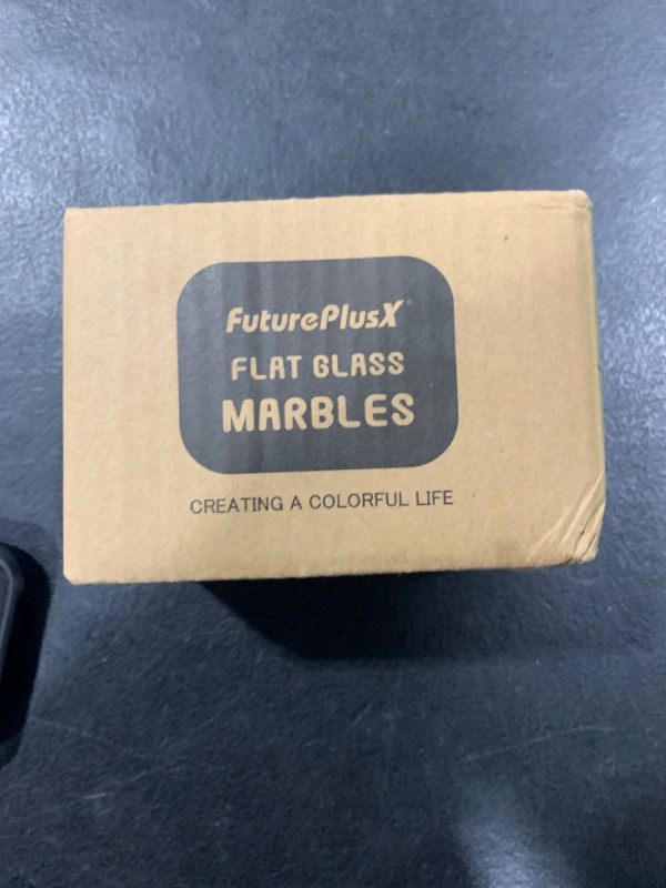 Photo 1 of FUTUREPLUSX 3LB Mini Flat Glass Marbles, Water Red Decorative Glass Pebbles Marbles for Vases Fish Tank Rocks Glass Beads for Aquarium DIY Crafts Vase Fillers (500-550PCS)