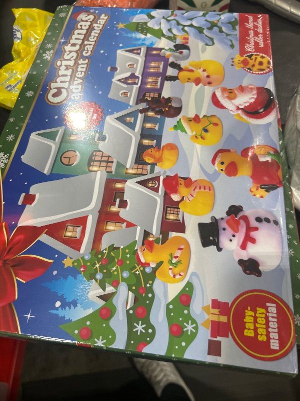 Advent Calendar 2024, Kids Rubber Ducks Gifts for Girls Boys Christmas