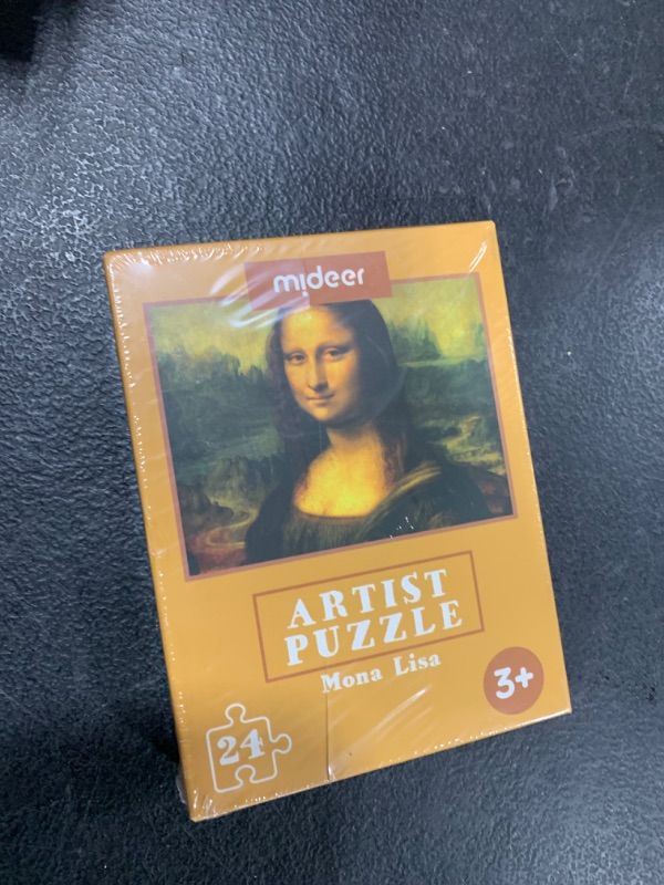 Photo 1 of YOGEON 24 Pieces Da Vinci Mona Lisa Puzzle, Toddler Artist Puzzles for Kids Ages 3-5,4-6 Easy-an Intellectual Decompression Entertainment Game and Preschool Educational Learning Toys