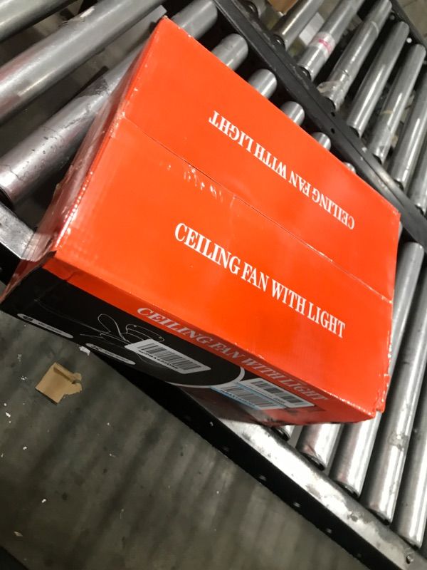 Photo 1 of Kviflon Ceiling Fans with Lights and Remote/APP Control, 30 inch Low Profile Ceiling Fans with 5 Reversible Blades 3 Colors Dimmable 6 Speeds Ceiling Fan for Bedroom Dining Room, Wood Color