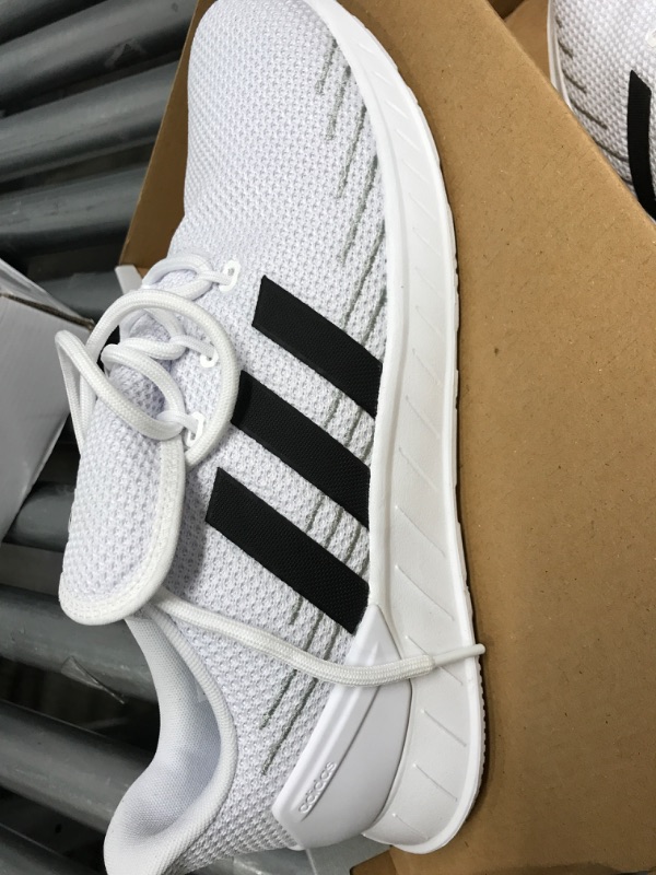 Photo 3 of adidas Men's Questar Flow Nxt Running Shoe 12 White/Black/Grey