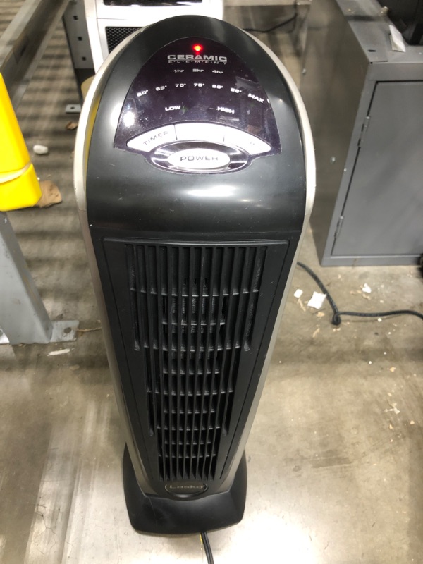 Photo 3 of *Tested* Lasko Products Lasko 1500 Watt 2 Speed Ceramic Oscillating Tower Heater with Remote