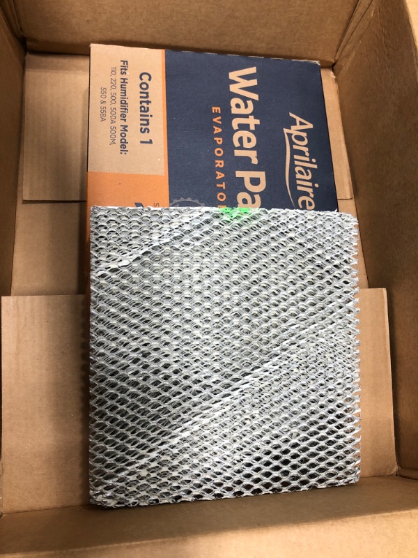 Photo 2 of *Damaged-Paint Residue-See Photos* AprilAire 10 Water Panel Humidifier Filter Replacement for AprilAire Whole House Humidifier Models 110, 220, 500, 500A, 500M, 550, 550A, 558 (Pack of 1)