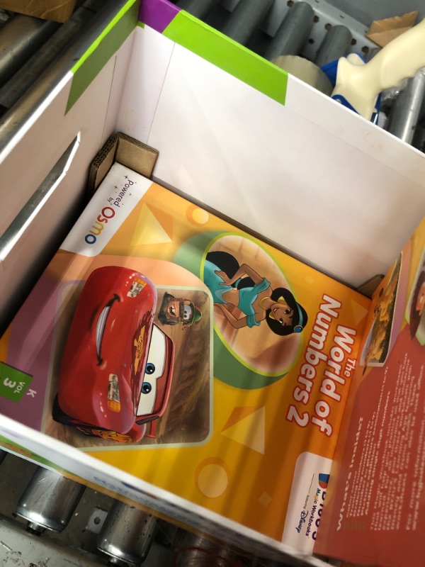 Photo 4 of BYJU’S Learning Kit: Disney, Kindergarten Premium Edition (App + 10 Workbooks) Ages 4-6 - Featuring Disney & Pixar Characters - Learn Letter Sounds, Sight Words & Numbers - Osmo Fire Base Included Fire Tablet Kindergarten