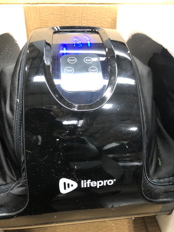 Photo 1 of LifePro Foot Massager Machine for Foot Pain Relief with Heat - Shiatsu Foot Massager with Foot Roller for Plantar Fasciitis and Neuropathy - Calf Massager & Foot Roller for Home Rehab Therapy (Black)