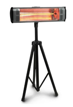 Photo 1 of **** FOR PARTS ONLY, NOT FUNCTIONAL**** Heat Storm Infrared Tradesman 1500 Watt Electric, Outdoor Heater with Tripod
