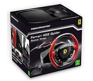 Photo 1 of ***Unable to test functionality*** Thrustmaster Ferrari 458 Spider Racing Wheel for Xbox One - NEW
