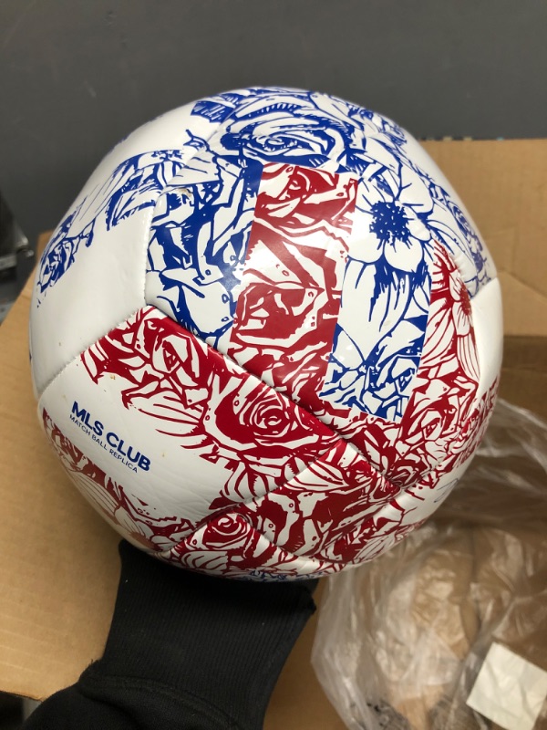 Photo 1 of Adidas MLS Glider Size 5 Soccer Ball - Blue