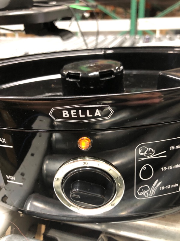 Photo 4 of ***TESTED POWERS ON*** BELLA Two Tier Food Steamer