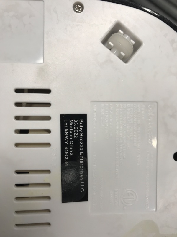 Photo 3 of New and Improved Baby Brezza Formula Pro Advanced Formula Dispenser Machine - Automatically Mix a Warm Formula Bottle Instantly - Easily Make Bottle with Automatic Powder Blending