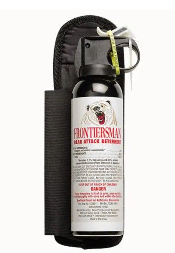 Photo 1 of 7.9 oz. Bear Spray with holster
