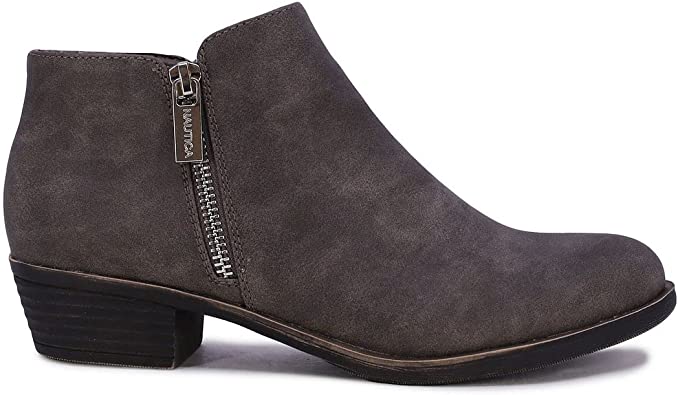 Photo 1 of Nautica Women's Ankle Boot Dress Bootie With Side Zipper - Alara
