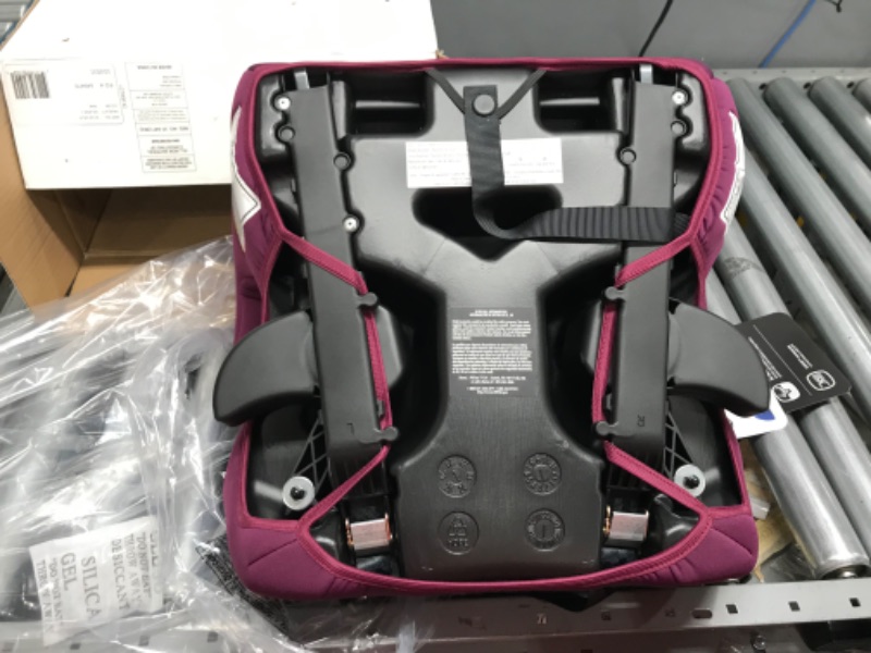 Photo 3 of Diono Solana 2 XL, Dual Latch Connectors, Lightweight Backless Belt-Positioning Booster Car Seat, 8 Years 1 Booster Seat, Pink 2019 LATCH Connect Single Pink