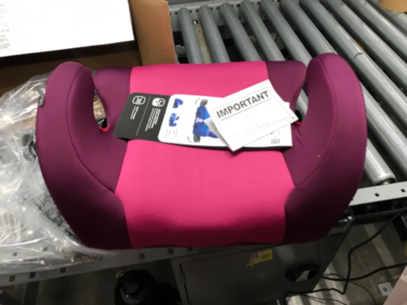 Photo 2 of Diono Solana 2 XL, Dual Latch Connectors, Lightweight Backless Belt-Positioning Booster Car Seat, 8 Years 1 Booster Seat, Pink 2019 LATCH Connect Single Pink