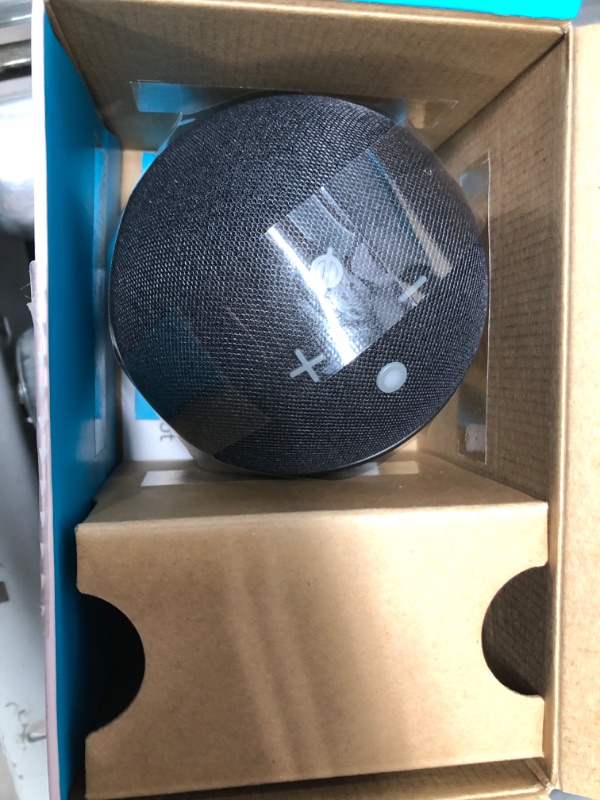 Photo 2 of Echo Dot (4th Gen, 2020 release) | Smart speaker with Alexa | Charcoal
