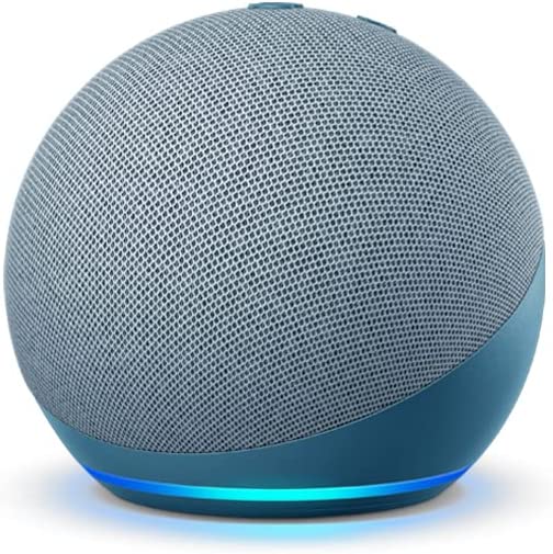 Photo 1 of Echo Dot (4th Gen) | Smart speaker with Alexa | Twilight Blue
